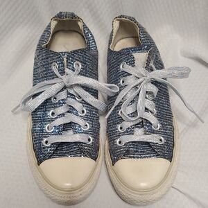 RARE Converse Glitter Sneakers - 7 (Women's)